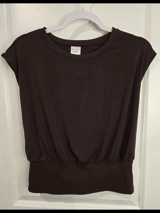Athleta Tops - Athleta Ease In Hybrid Tee
